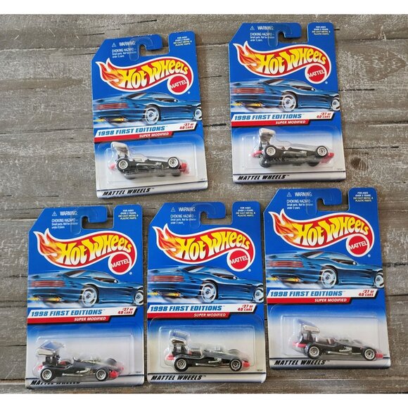 Hot Wheels Lot of 20 Die-cast cars Auburn  63 T-Bird Tail Dragger Super Modified - Picture 5 of 13